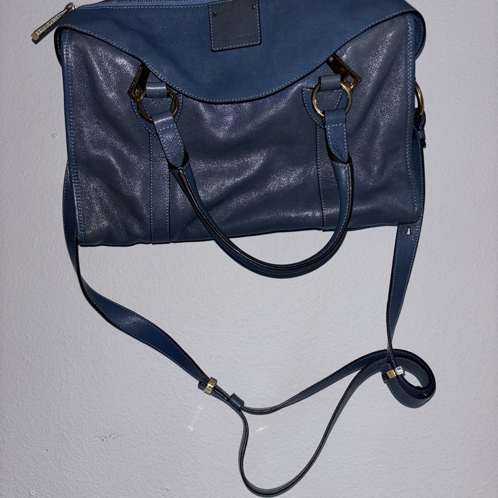 Marc Jacobs Leather Fulton Large Satchel authentic - Picture 4 of 11